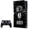 NBA Brooklyn Nets Black Animal Print PS5 Pro Bundle Skin