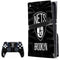 NBA Brooklyn Nets Black Animal Print PS5 Pro Disk Bundle Skin