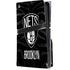 NBA Brooklyn Nets Black Animal Print PS5 Pro Disk Console Skin
