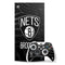 NBA Brooklyn Nets Black Animal Print Xbox Series X Skins