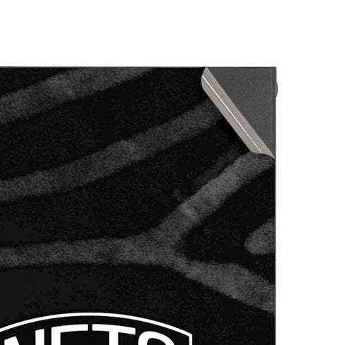 NBA Brooklyn Nets Black Animal Print XBox Series X Digital Edition Console Skin