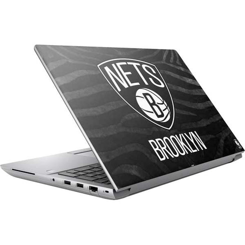 NBA Brooklyn Nets Black Animal Print HP ZBook Fury 16 G10 Skin