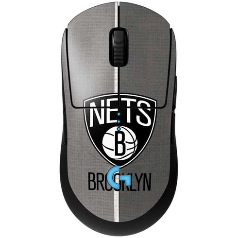 NBA Brooklyn Nets Canvas G Pro Wireless Gaming Mouse Skin