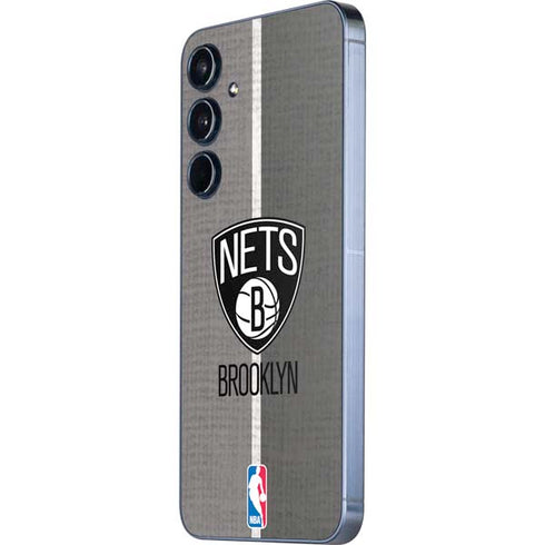 NBA Brooklyn Nets Canvas Galaxy A35 5G Skin