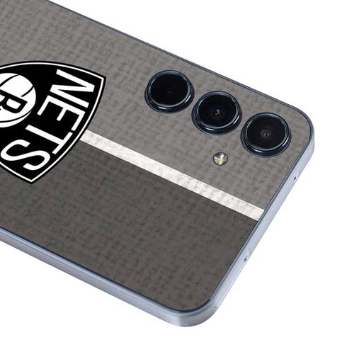 NBA Brooklyn Nets Canvas Galaxy A35 5G Skin