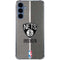 NBA Brooklyn Nets Canvas Galaxy A55 5G Clear Case