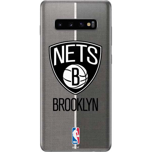 NBA Brooklyn Nets Canvas Galaxy S10 Plus Skin