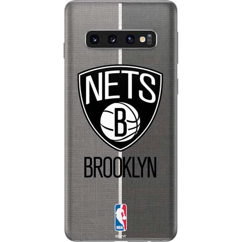 NBA Brooklyn Nets Canvas Galaxy S10 Skin