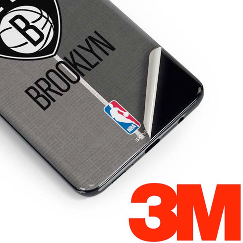 NBA Brooklyn Nets Canvas Galaxy S10 Skin