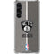 NBA Brooklyn Nets Canvas Galaxy S24 FE Clear Case
