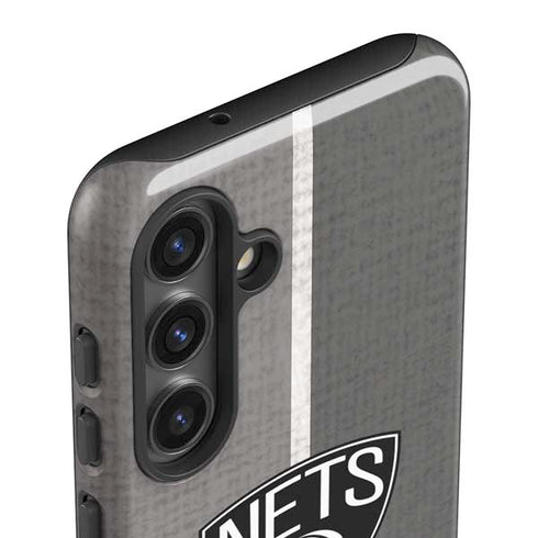 NBA Brooklyn Nets Canvas Galaxy S25 Impact Case