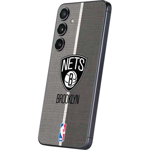 NBA Brooklyn Nets Canvas Galaxy S24 Plus Skin