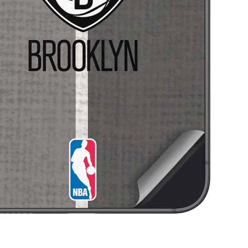 NBA Brooklyn Nets Canvas Galaxy S24 Plus Skin