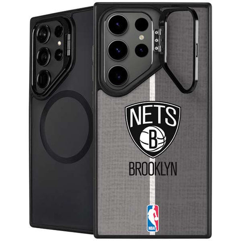 NBA Brooklyn Nets Canvas Galaxy S24 Ultra Kickstand Case