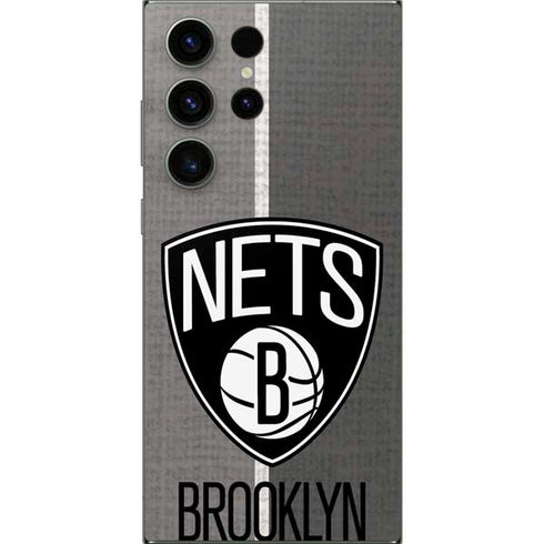 NBA Brooklyn Nets Canvas Galaxy S25 Ultra Skin
