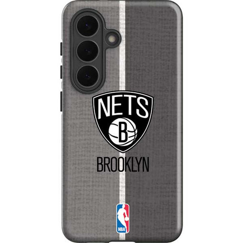 NBA Brooklyn Nets Canvas Galaxy S26 Impact Case