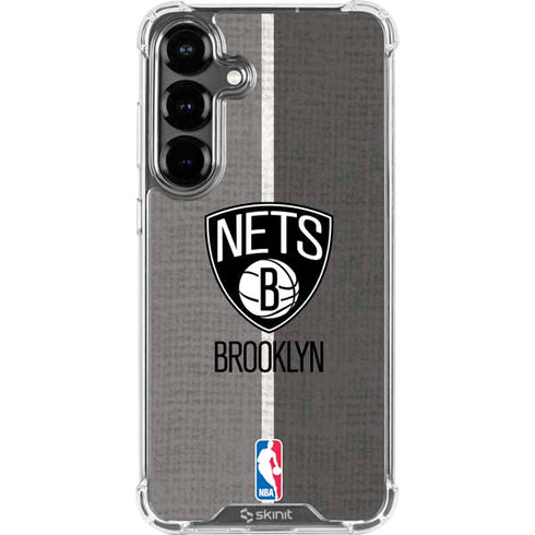 NBA Brooklyn Nets Canvas Galaxy S26 Plus Clear Case