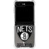 NBA Brooklyn Nets Canvas Galaxy Z Flip6 Clear Case