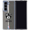 NBA Brooklyn Nets Canvas Galaxy Z Fold5 5G Clear Case