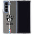 NBA Brooklyn Nets Canvas Galaxy Z Fold5 5G Clear Case