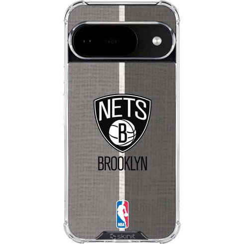 NBA Brooklyn Nets Canvas Google Pixel 10 Clear Case