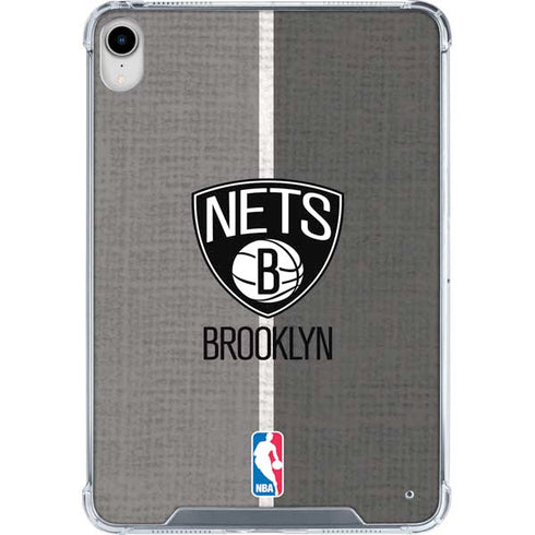 NBA Brooklyn Nets Canvas iPad 11th Gen (2025) Clear Case
