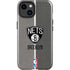 NBA Brooklyn Nets Canvas iPhone 15 Impact Case