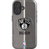 NBA Brooklyn Nets Canvas iPhone 16 Magsafe Impact Case