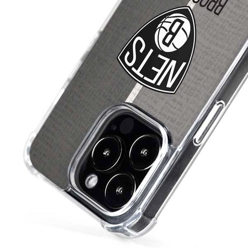 NBA Brooklyn Nets Canvas iPhone 16 Pro MagSafe Case