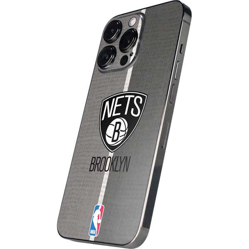 NBA Brooklyn Nets Canvas iPhone 16 Pro Skin