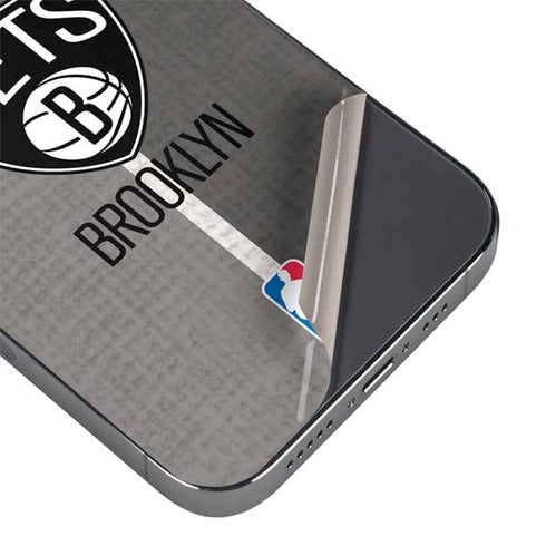 NBA Brooklyn Nets Canvas iPhone 16 Pro Skin