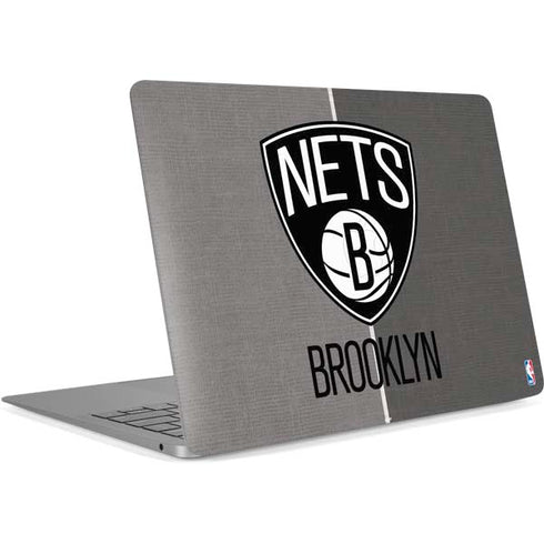 NBA Brooklyn Nets Canvas Apple MacBook Air Skin