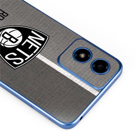 NBA Brooklyn Nets Canvas Moto G Play 4G (2024) Skin
