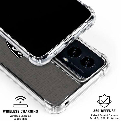 NBA Brooklyn Nets Canvas Moto G Power 5G (2024) Clear Case