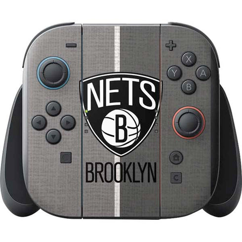 NBA Brooklyn Nets Canvas Nintendo Switch 2 (2025) with Joy-Con Skin