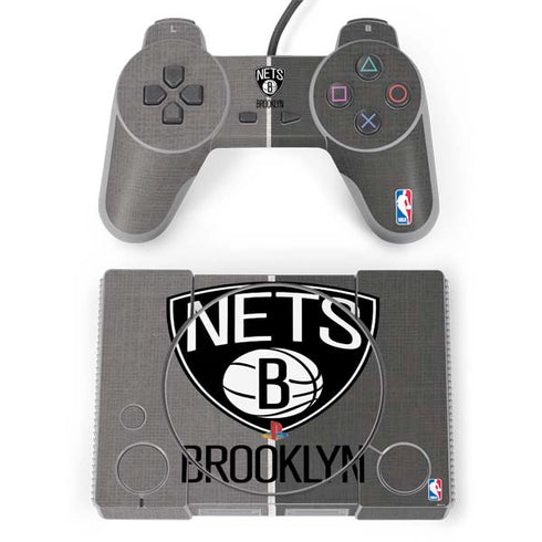 NBA Brooklyn Nets Canvas PlayStation Classic Bundle Skin