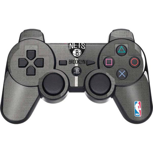 NBA Brooklyn Nets Canvas PS3 Dual Shock wireless controller Skin