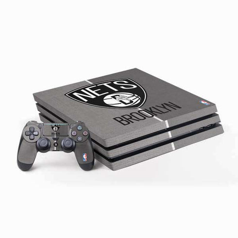 NBA Brooklyn Nets Canvas PlayStation PS4 Skins