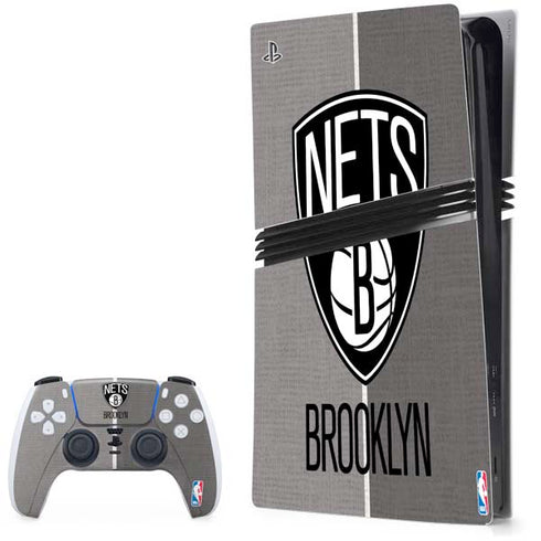 NBA Brooklyn Nets Canvas PS5 Pro Bundle Skin