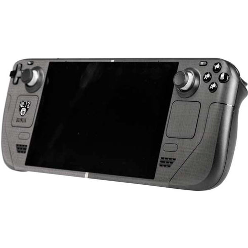 NBA Brooklyn Nets Canvas Steam Deck Handheld Gaming Computer OLED Skin