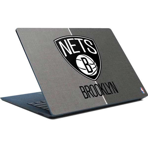 NBA Brooklyn Nets Canvas Surface Laptop Skin