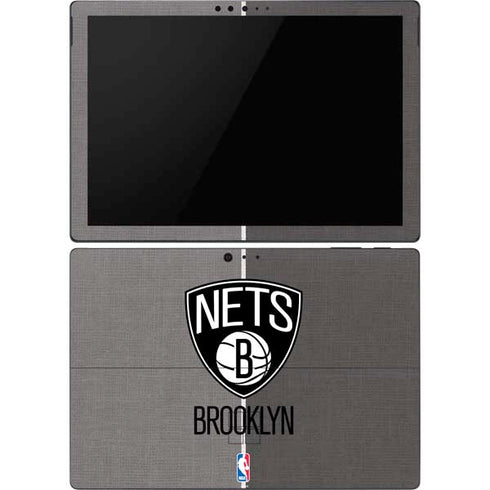 NBA Brooklyn Nets Canvas Surface Pro 6 Skin