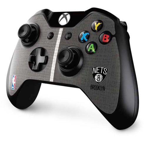 NBA Brooklyn Nets Canvas Xbox One Controller Skin