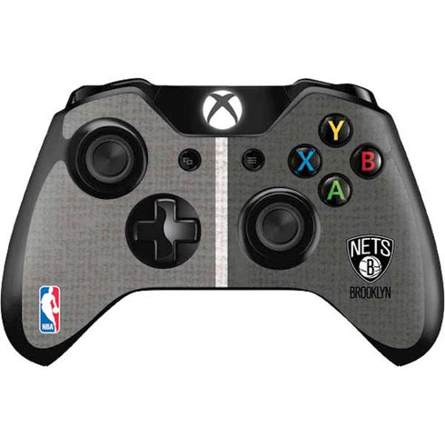 NBA Brooklyn Nets Canvas Xbox One Controller Skin