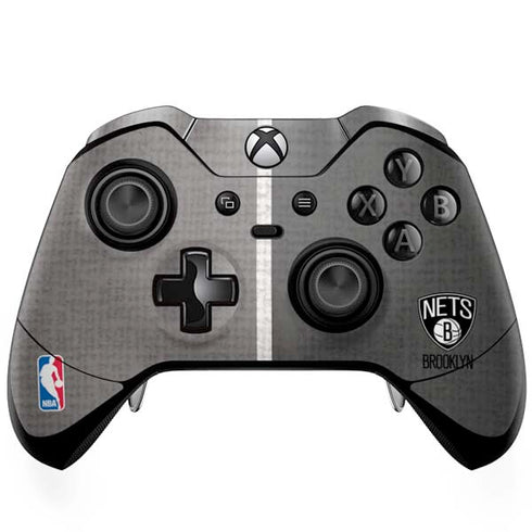 NBA Brooklyn Nets Canvas Xbox One Elite Controller Skin