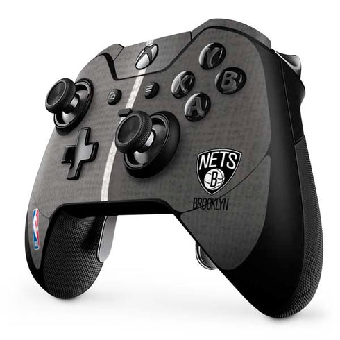 NBA Brooklyn Nets Canvas Xbox One Elite Controller Skin