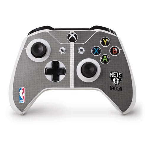 NBA Brooklyn Nets Canvas Xbox One S Controller Skin