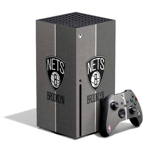 NBA Brooklyn Nets Canvas Xbox Series X Skins