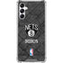 NBA Brooklyn Nets Dark Rust Gabb Phone 4 Clear Case