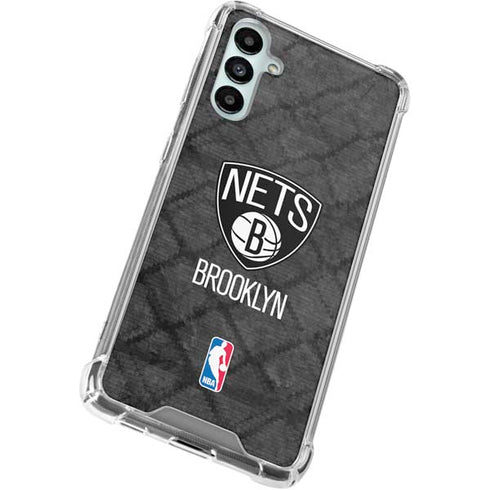 NBA Brooklyn Nets Dark Rust Gabb Phone 4 Clear Case